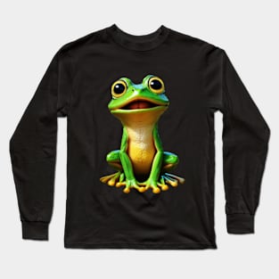 Dandelion Frog Long Sleeve T-Shirt